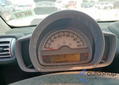 2009 Smart Fortwo Pure из США, поврежденный, VIN WMEEJ31X39K315300